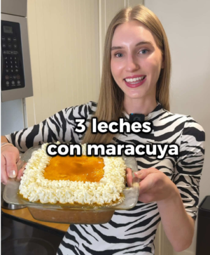 Receta de Tres Leches de Maracuyá por Ariannita la Gringa