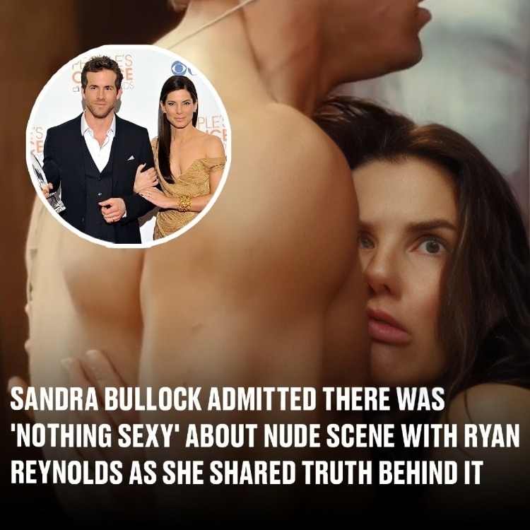 Sandra Bullock admitted there was ‘nothing sexy’ about nude scene with Ryan Reynolds as she shared truth behind it