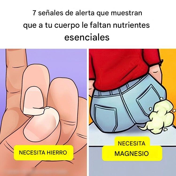 7 Señales de Alerta que Indican que tu Cuerpo Carece de Nutrientes Esenciales