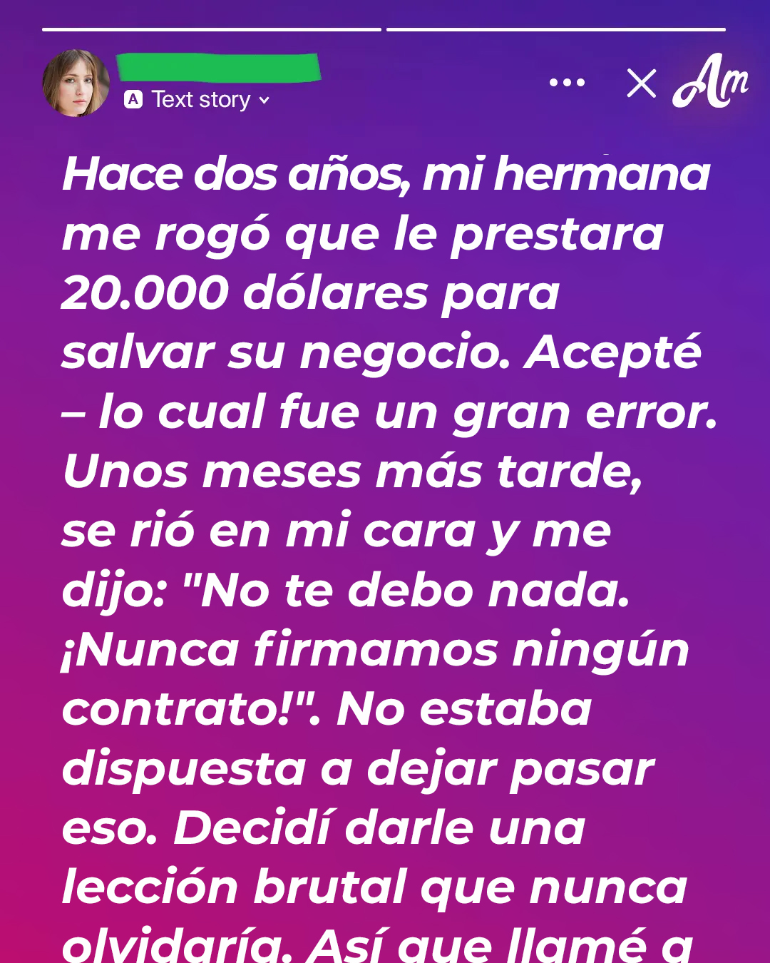 Le presté $20000 a mi hermana para salvar su negocio – Se negó a devolverlos, pero al final recibió la dura lección que se merecía
