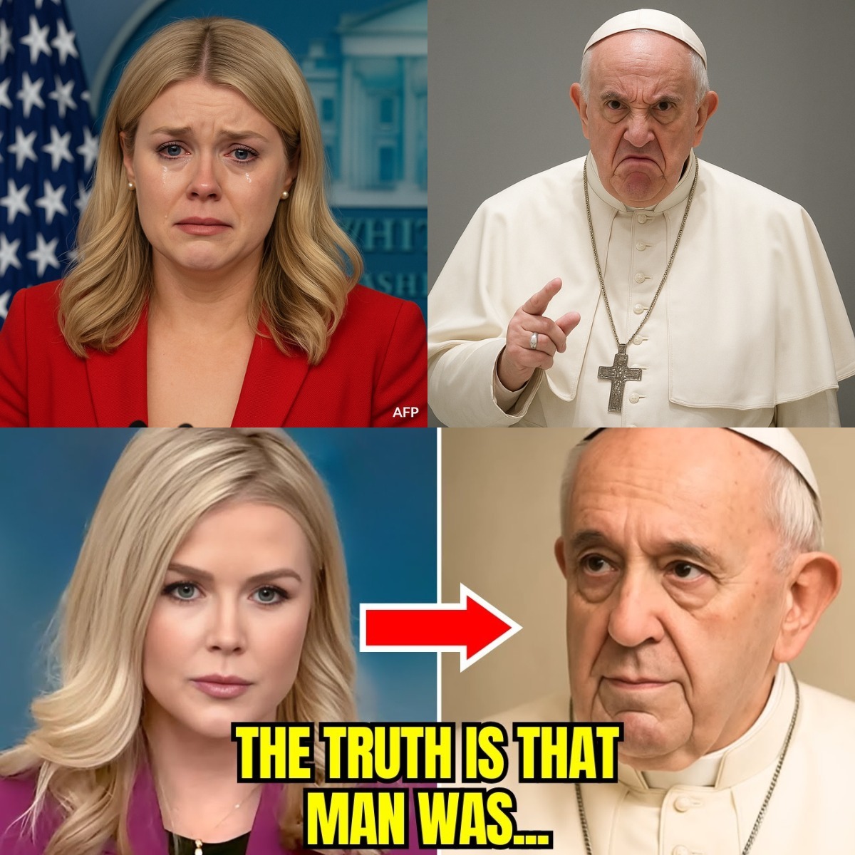 Leavitt Reveals Shocking Truth About Pope Francis – What Comes Next Will Bring Tears To Your Eyes