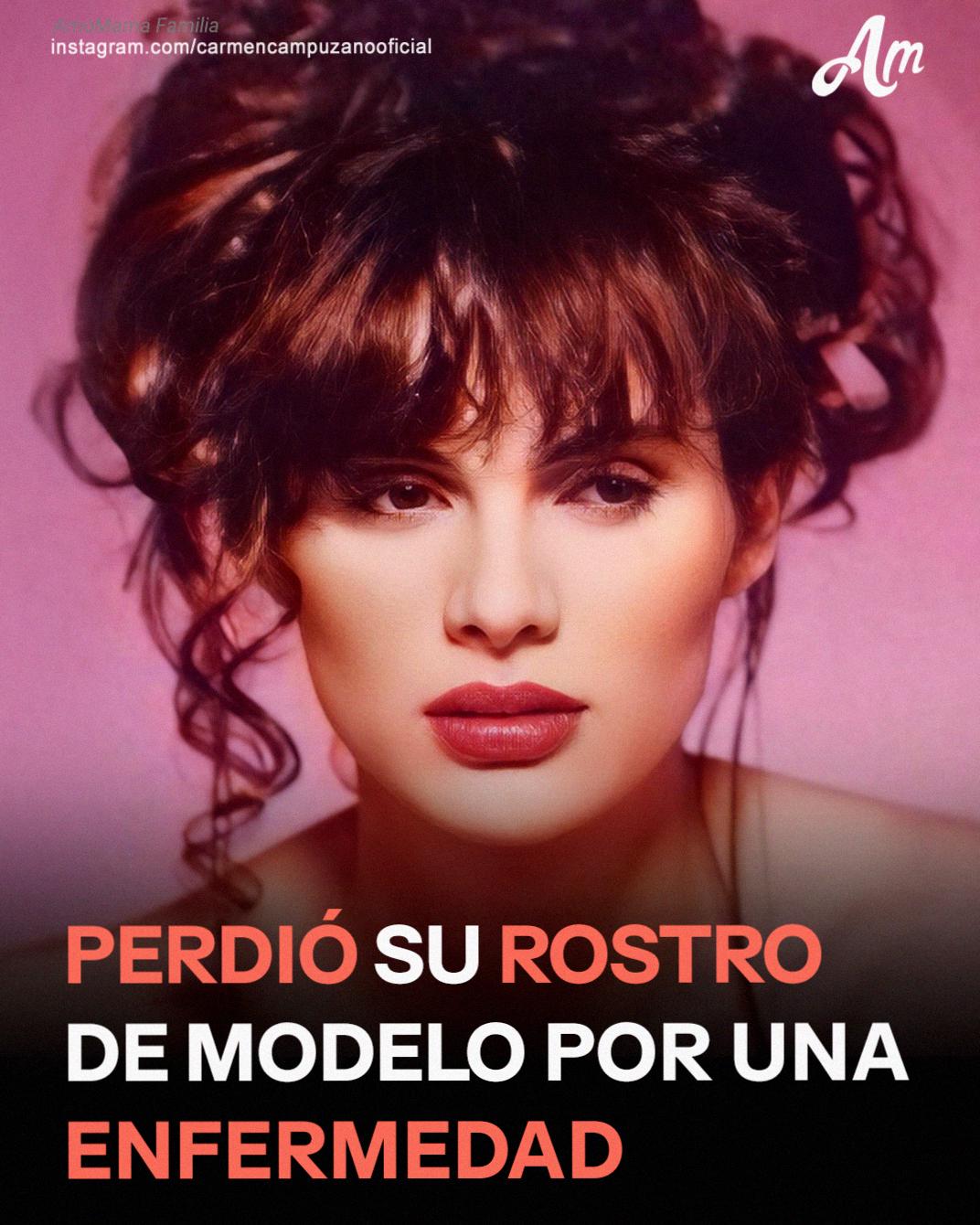 Icónica modelo mexicana de los 90 mostró su nueva nariz después de la cirugía — Cómo luce Carmen Campuzano ahora